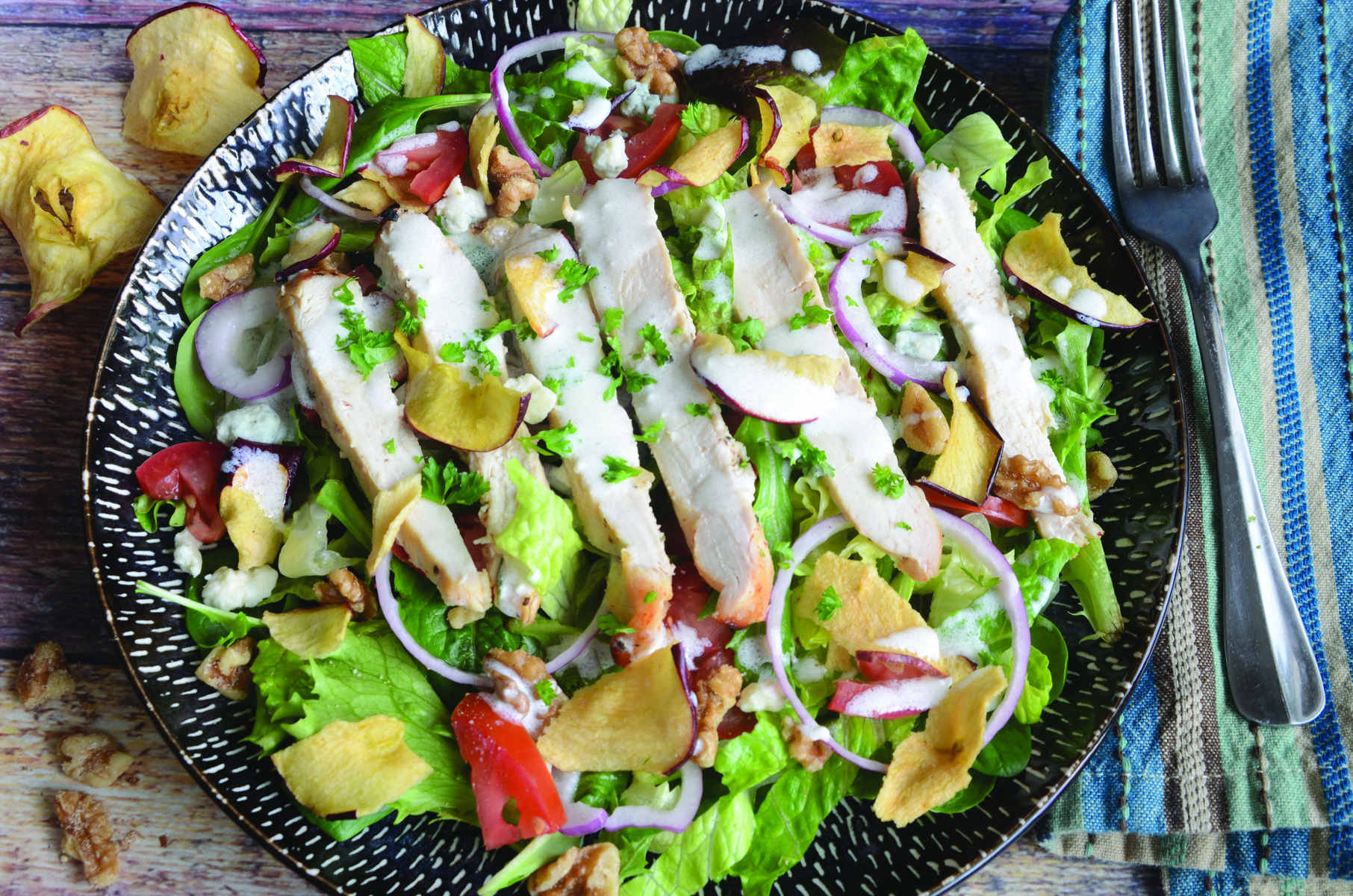 Crabby Apple Chicken and Greens Recipe - Grit